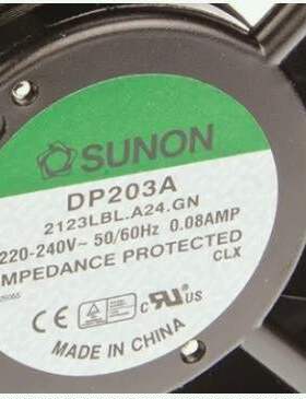 全新SUNON 建准轴流风扇 DP203A 2123LBL.A24.GN 220V/240V 风扇