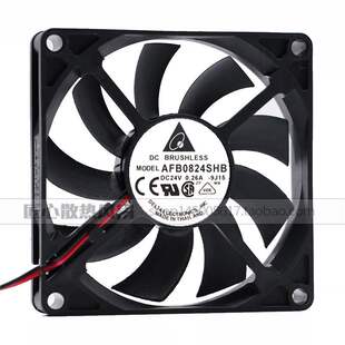 正品台达 AFB0824SHB 8015 24V 0.26A 8CM/厘米大风量变频器风扇