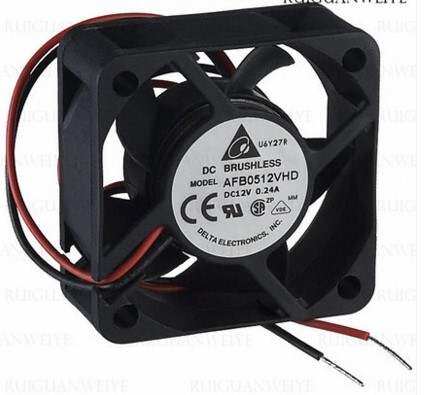 台达DELTA AFB0512VHD 5020 12V 0.24A 5cm 双滚珠 服务器风扇