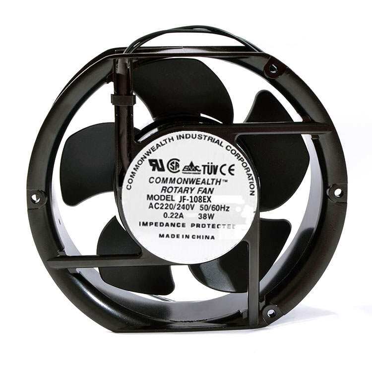 全新COMMONWEALTH JF-108EX 220V 0.22A 38W 17251控制柜散热风扇
