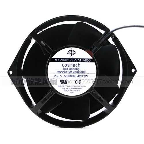 A17M23SWB MT0 A17M23SWB M00原装意大利Costech 通力V3F变频风扇