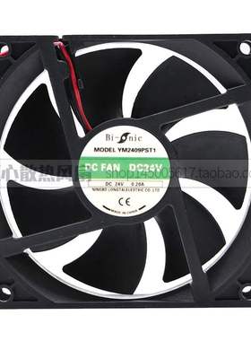 Bi-onic YM2409PST1 24V 0.24A 0.20A 9CM 9025 电焊机散热风扇