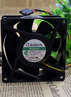 原装 建准 SUNON MF80381V1-D000-M99 12V 6.1W 8CM 8038 4线风扇