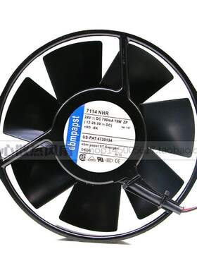 7114N 7114NHR 7114NH 7114NU 7114N/2/2H 24V 12W/19W 铁叶风扇