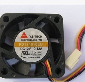 全新元山YS.TECH FD124010EB 4CM 4010 12V 0.12A 服务器风扇