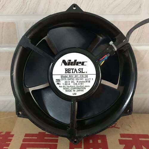 原装NIDEC尼迪克 BKV301216/77 94 D17L-24PS3 24V变频器散热风扇