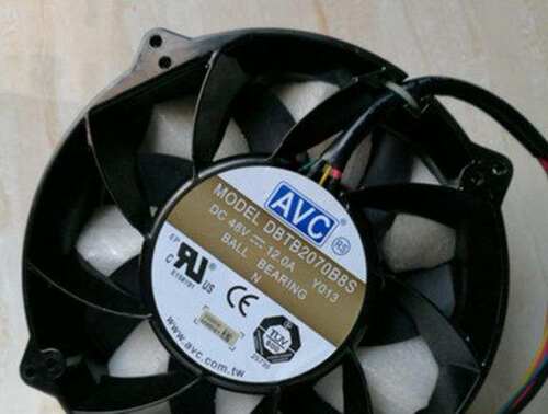 原装 DBTB2070B8S 48V 12A金属超暴力大风量增压散热风扇20070