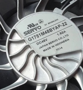 原装日本伺服SERVO G1751M48BYAP-22 48V 1.92A 172*51MM散热风扇