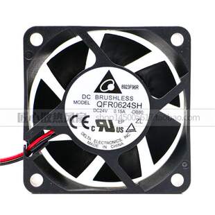台达DELTA QFR0624SH 24V 0.15A 6025 3线服务器 变频器 散热风扇