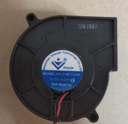全新7530 鼓风机 XYJ24B7530H DC24V 0.25A绕线机专用风扇