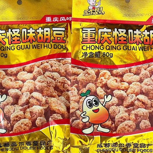 逗尔想重庆怪味胡豆70克兰花豆