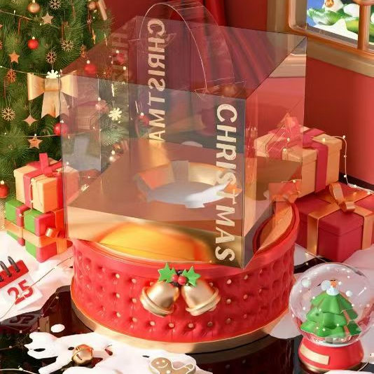 圣诞苹果敲敲乐礼盒包装盒平安夜