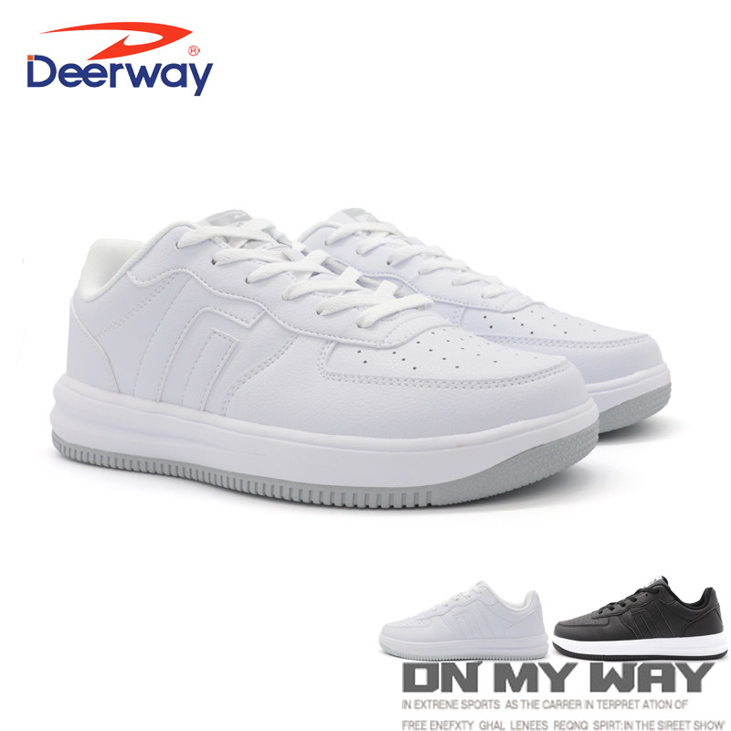 德尔惠男鞋新款小白鞋板鞋男休闲鞋春季运动鞋男滑板鞋空军一号
