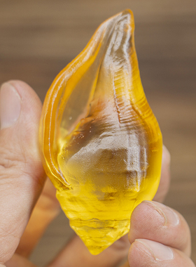 古法琉璃小海螺摆件