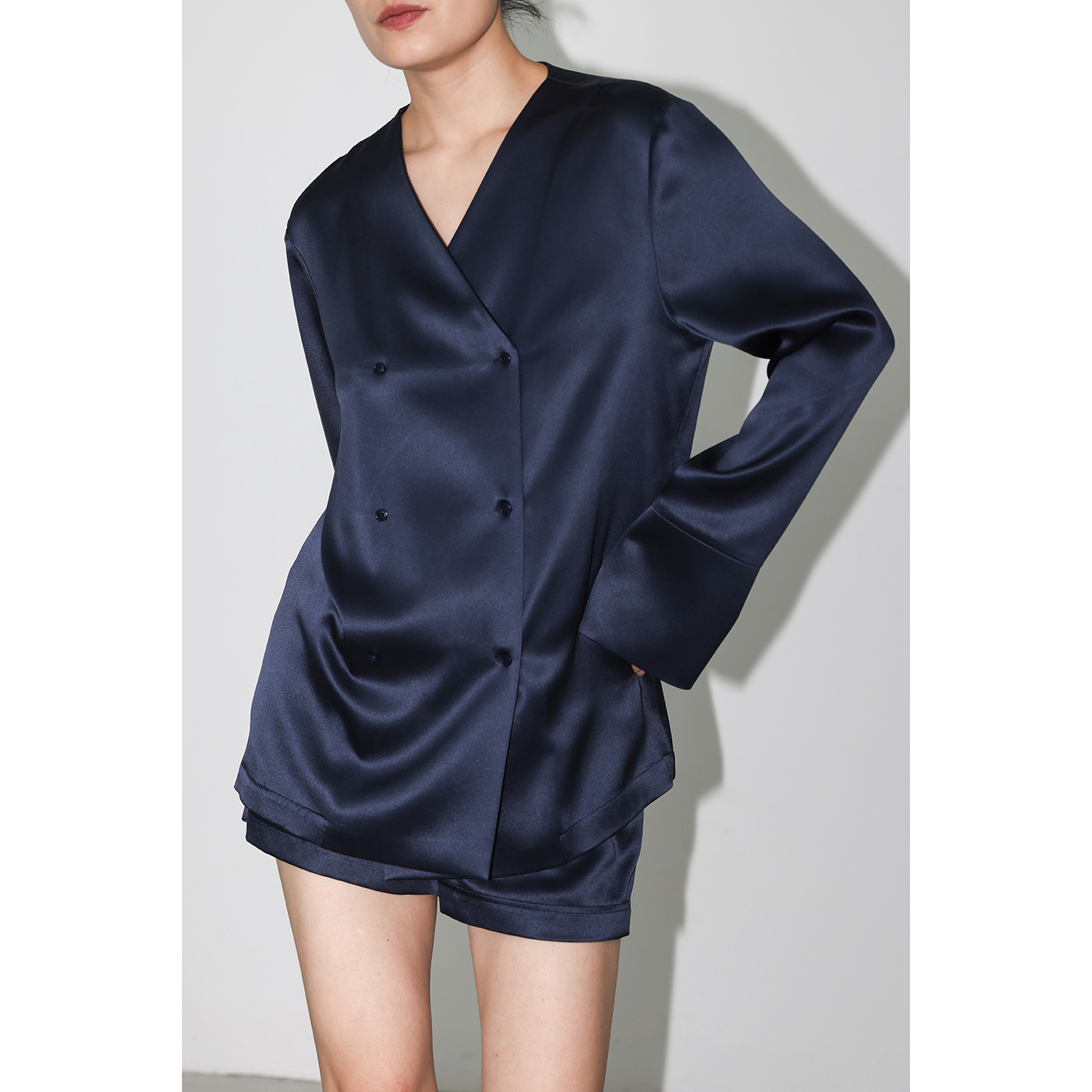 JUZININE重磅真丝西装