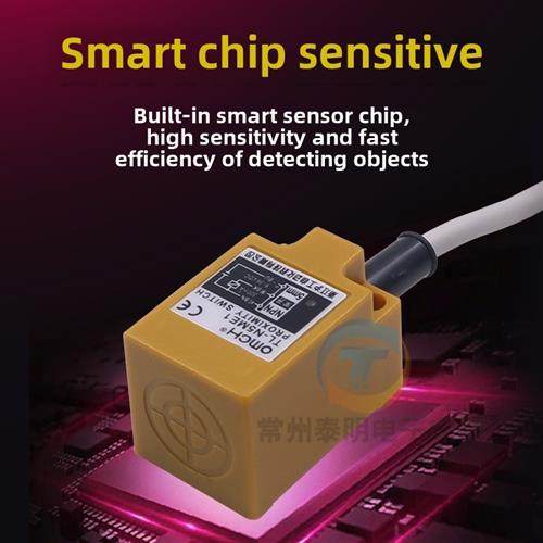 Omch Hugong Tl-N5Me1方形接近开关传感器Dc三线制Npn常开24V Dc