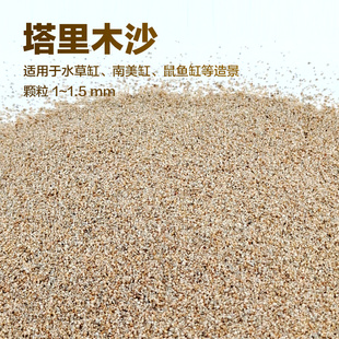 鱼缸底沙底砂塔里木沙黄金沙河沙鱼缸底床南美缸草缸化妆沙鼠鱼沙
