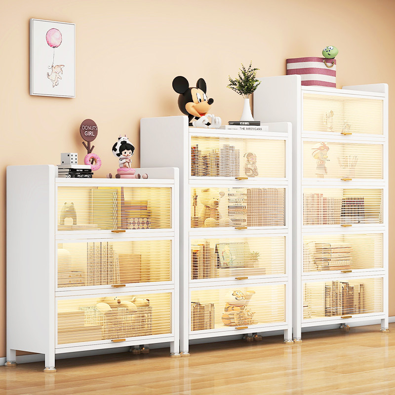 钢制书架落地置物架收纳防尘铁艺书柜学生家用卧室书籍置物柜靠墙,住宅家具,书架,淘宝优惠券,粉丝福利购,淘宝优惠卷