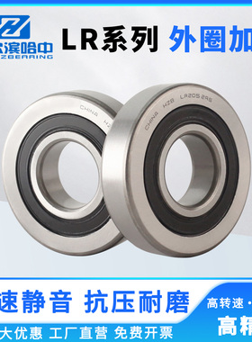 导轨滚轮加厚轴承LR 200 201 202 203 204 205 206 207 208 209RS