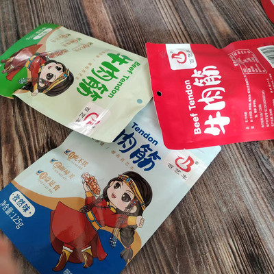 内蒙古通辽特产香辣原味牛肉筋