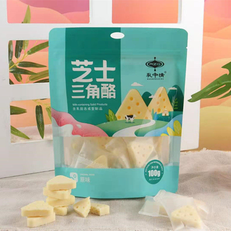 鲜乳芝士酪含果粒三角奶酪块内蒙古奶酥乳酪儿童营养健康零食小吃