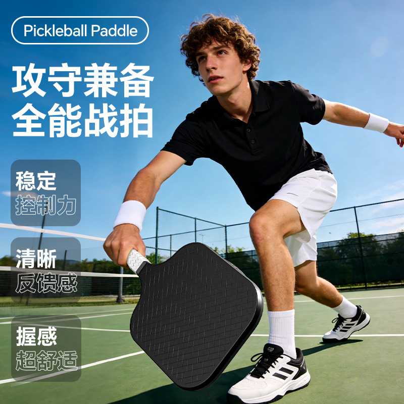 球板拍pileball球拍球训练器皮克球球球拍板