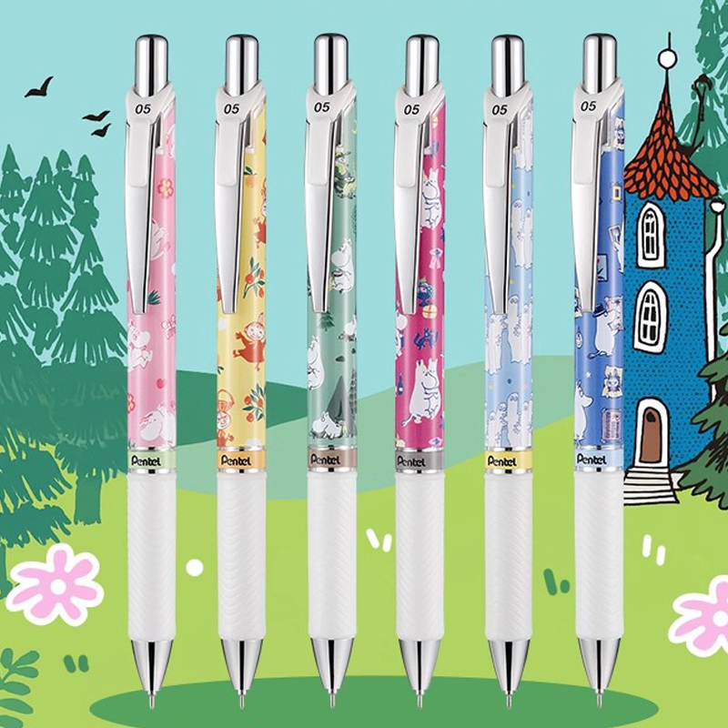 派通MOOMIN姆明限定速干中性笔