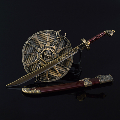 锦衣卫影视周边绣春刀合金玩具