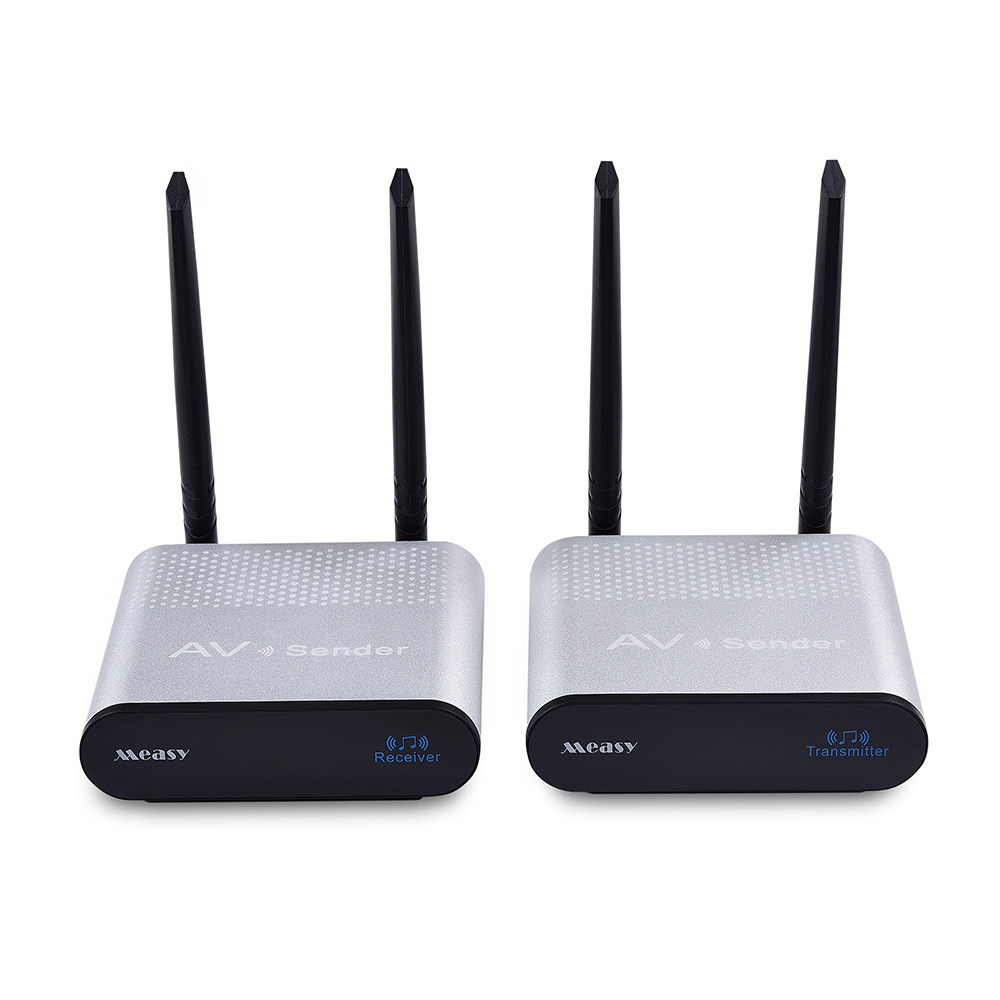 美誉AU680 无线音响音箱传输盒立体声音频发射器接收器100米穿墙