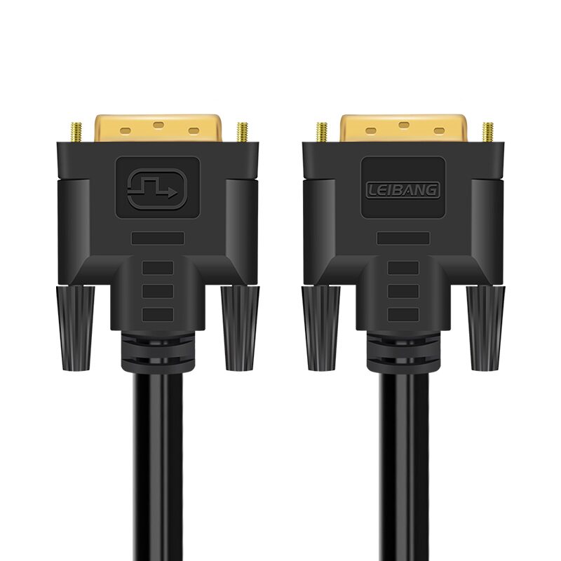 DVI24+1显示器线双通道电脑高清线dvi-d线视频连接线笔记本电脑
