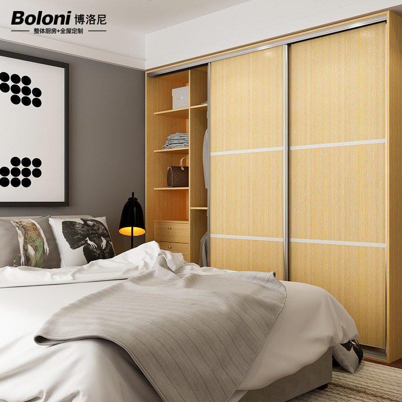 博洛尼定制整体大衣柜简约北欧风推拉门组合收纳定做走入式衣帽间在类目 全屋定制, 整体衣柜, 走入式衣柜中 - 来自Buy2taobao.com提供专业的淘宝代购服务
