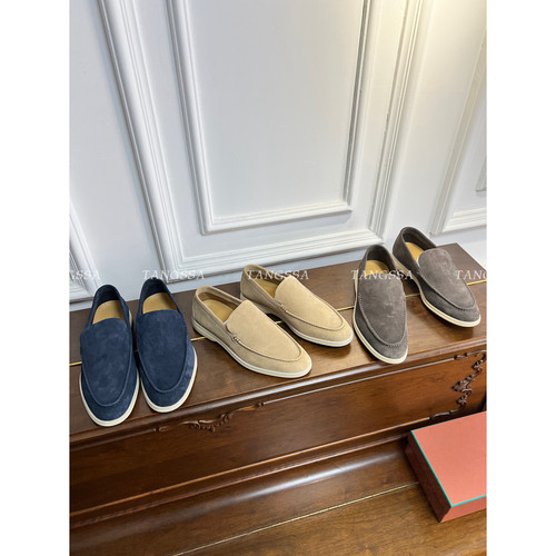 品质严选/真皮一脚蹬乐福鞋男鞋