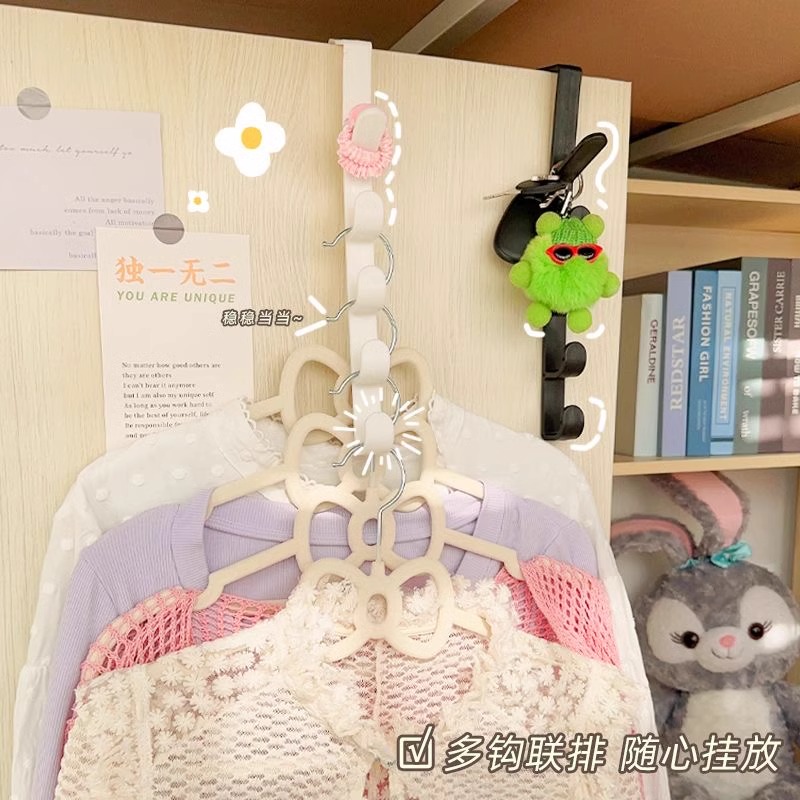 宿舍床边挂衣钩挂钩衣架置物架