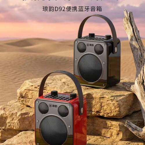 琅韵D92手提迷你无线蓝牙可移动乐器音响便携式k歌音箱户外
