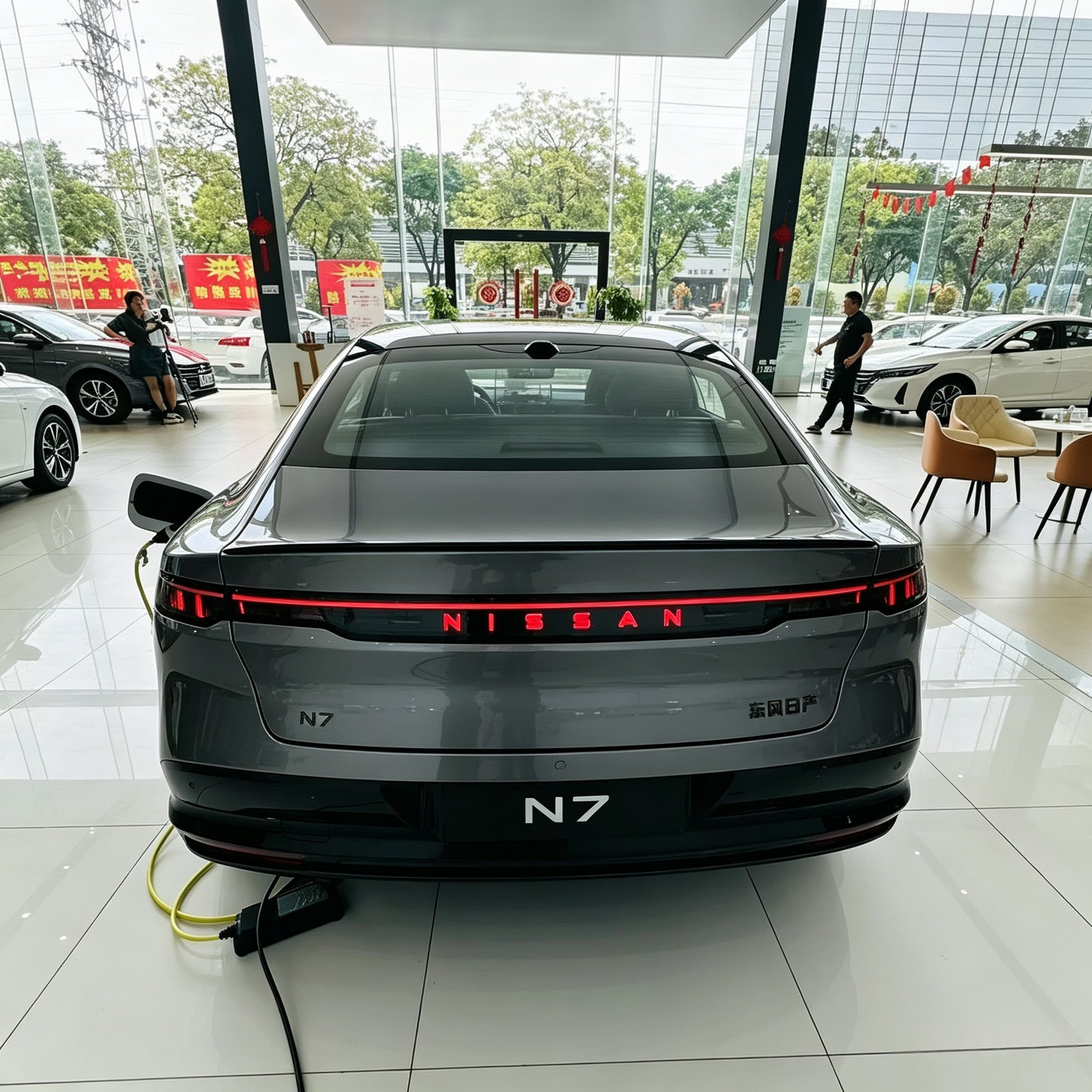 日产N7尾翼装饰件4S同款