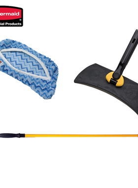 乐柏美 快接式干湿两用韧性拖把Q85500懒人家用墩布Q75006多规格