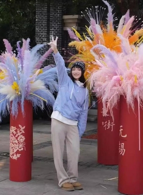 节日装饰仿真烟花墙礼花仿真花