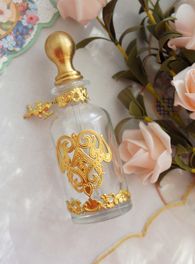 西洋鎏金天使法式风别墅分装摆件