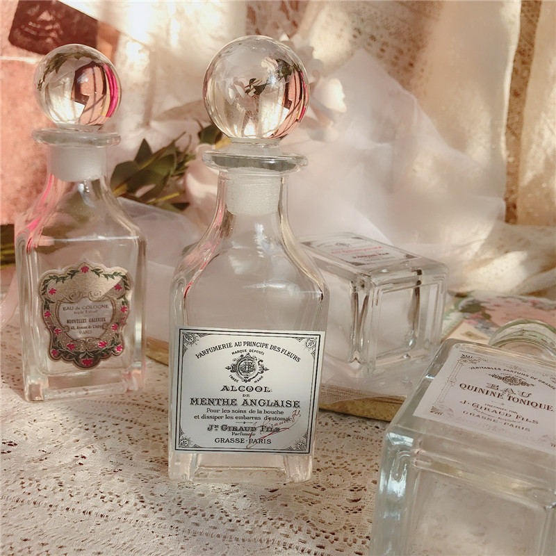 美优族欧式风玻璃塞字母一套摆件