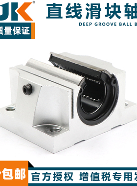 日本进口BJK加宽开口直线滑动轴承 箱式单元滑块TBR16 20 25 30U