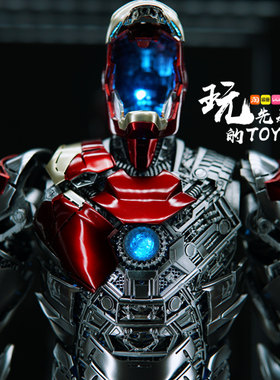 爆甲自制灰模借词钢铁1/6
