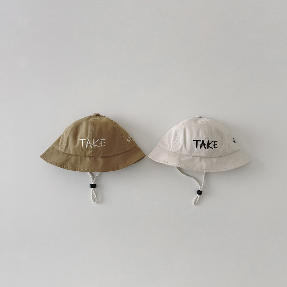 韩国宝宝帽子春秋新款刺绣字母遮阳盆帽男女童婴儿防晒儿童渔夫帽,童装/婴儿装/亲子装,帽子,淘宝优惠券,粉丝福利购,淘宝优惠卷