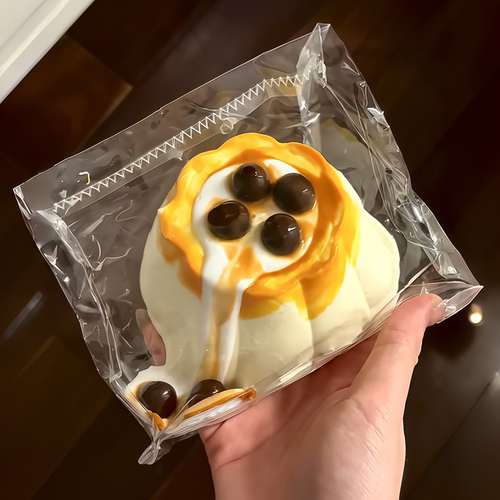 珍珠布丁硅胶捏捏乐儿童解压玩具