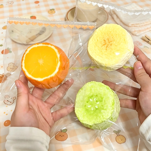 厚切水果系列食品级硅胶捏捏乐香蕉块手工慢回弹超软泥感解压玩具