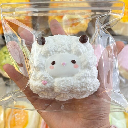 绵羊粒干巴泥感硅胶食品级慢回弹
