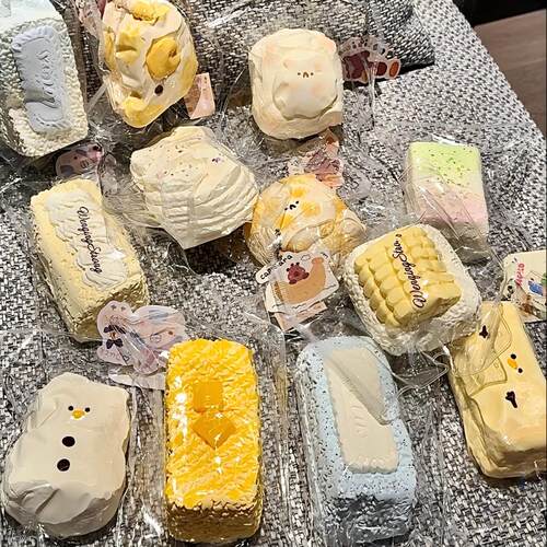 食品级硅胶慢回弹解压捏捏乐盲盒