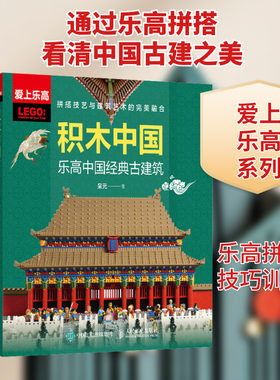 积木中国 乐高中国经典古建筑 呆元 著 科普读物其它专业科技 新华书店正版图书籍 人民邮电出版社