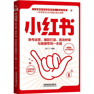 高效种草与直播带货一本通 袁丁丁 新华书店正版 爆款 图书籍 励志 打造 广告营销经管 小红书账号运营 编