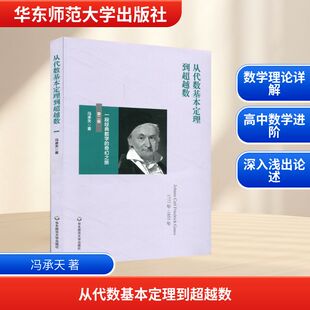 从代数基本定理到超越数 华东师范大学出 图书籍 冯承天 正版 促销 著 数学 一段经典 新华书店正版 奇幻之旅 数学文教 第2版