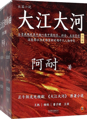 大江大河四部曲(史诗级改革题材巨著，电视剧《大江大河》原著小说，王凯、杨烁、董子 阿耐 著 现代/当代文学文学